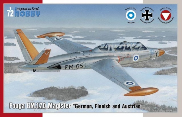 Special Hobby 1/72 Fouga CM.170 Magister "German, Finnish and Austrian"