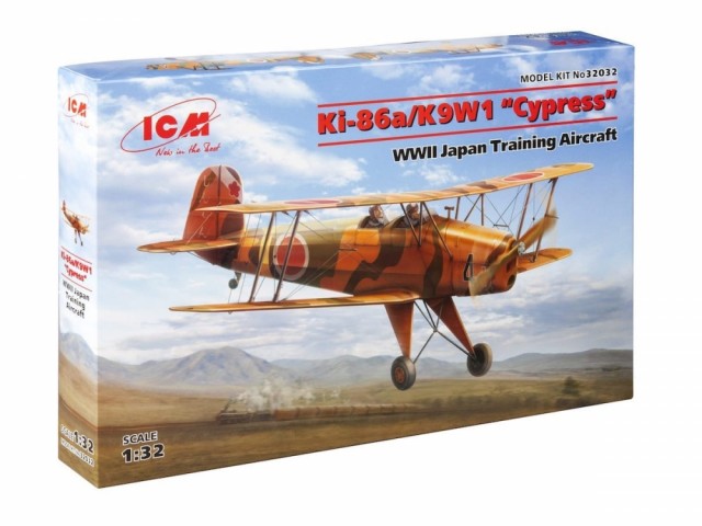 ICM 1/32 WWII Japan Training Aircraft Ki-86a/K9W1 Cypress