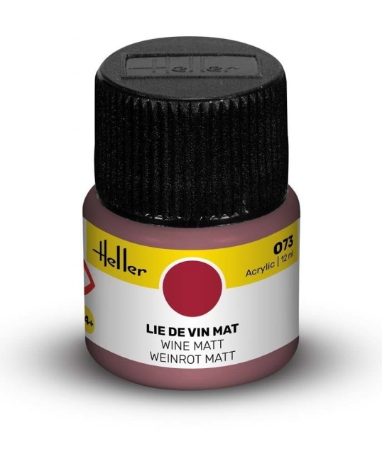Heller Akryl No 73 Wine - Matt 12ml