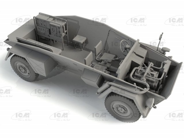 ICM 1/35 Sd.Kfz 247 Ausf.B with Crew