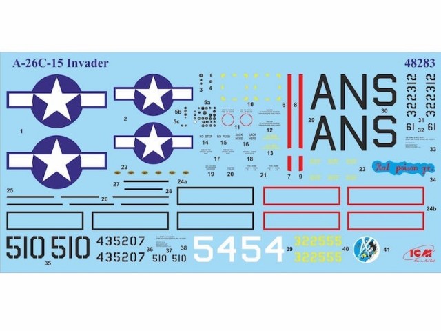 ICM 1/48 A-26C-15 Invader WWII American Bomber