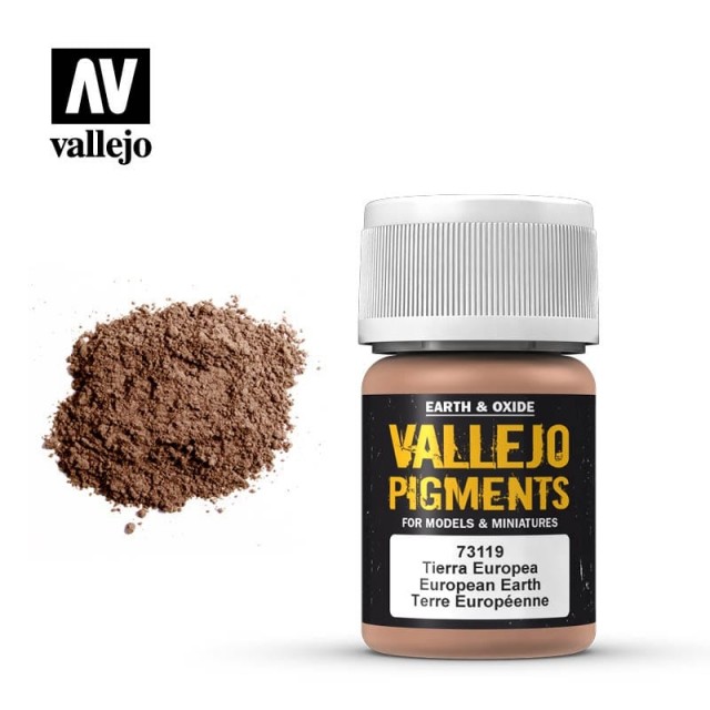 Vallejo Pigments European Earth 35ml