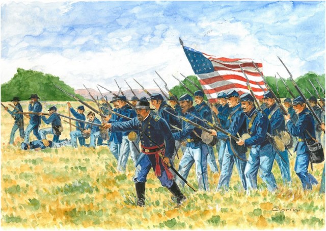 Italeri 1/72 Union Infantry American Civil War 6177