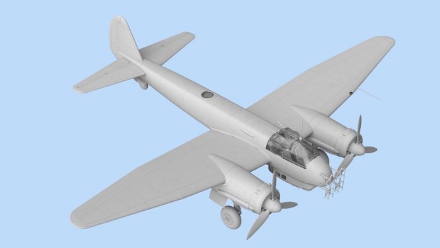 ICM 1/48 WWII German Night Fighter Ju 88C-6b