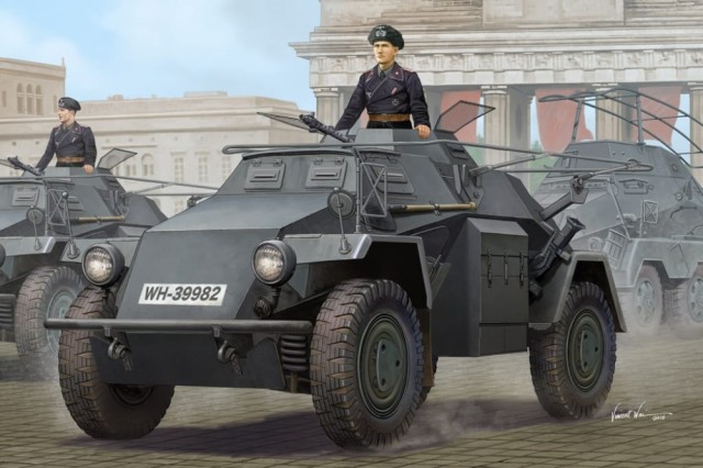 HobbyBoss 1/35 German Sd.Kfz.223 Leichter Panzerspähwagen (1st Series)