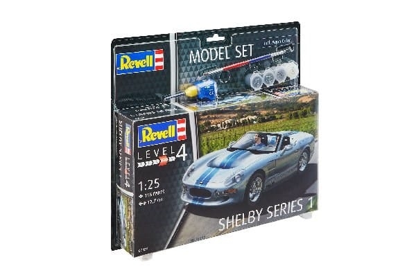 Revell Startsett 1/25 Shelby Series 1