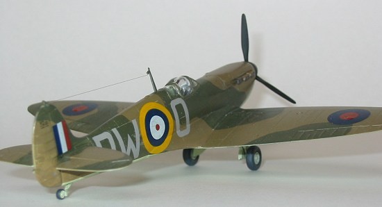 Tamiya 1/72 Supermarine Spitfire Mk.I 60748