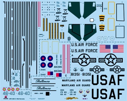 Italeri 1/72 Lockheed Martin C-130J Hercules No 1255