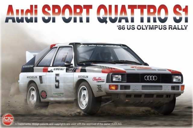 NuNuBeemax 1/24 Audi Sport Quattro S1 1986 US Olympus Rally