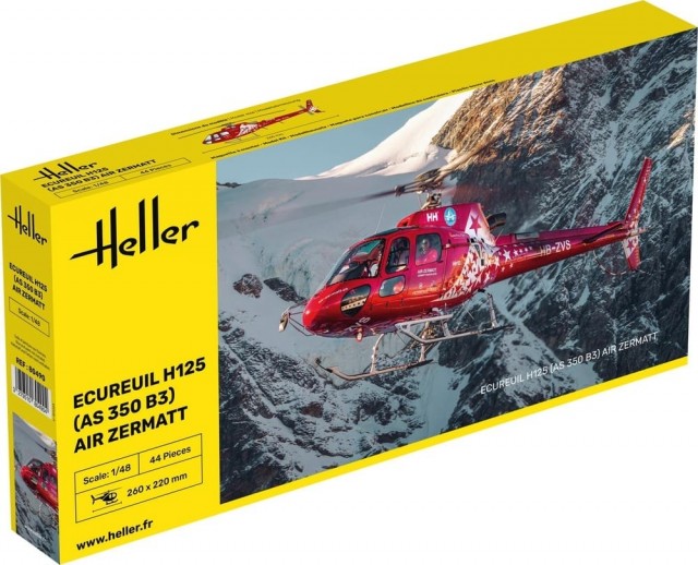Heller 1/48 Ecureuil H125 (AS 350 B3) Air Zermatt
