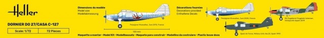 Heller 1/72 Dornier Do 27/Casa C-127