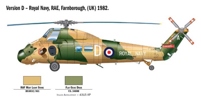 Italeri 1/48 Wessex UH.5 "Falklands War"