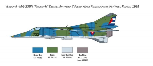 Italeri 1/48 MiG-27/MiG-23BN Flogger