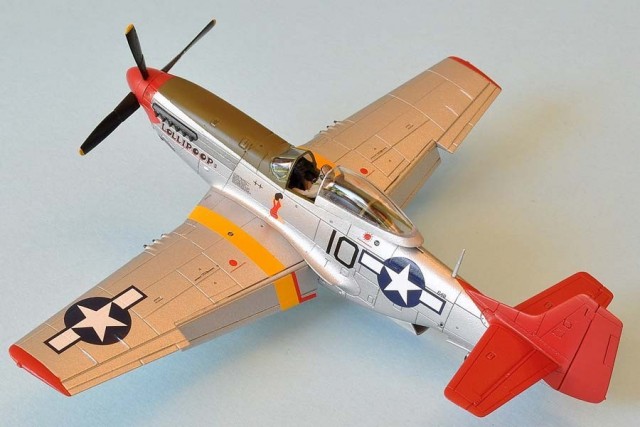 Airfix byggesett 1/72 North American P-51D Mustang A01004