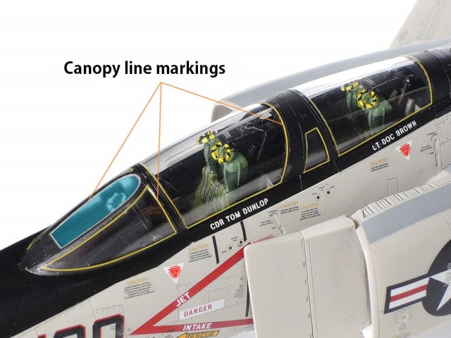 Tamiya 1/48 Detail-up F-4 Phantom II Access Door Decal Set A