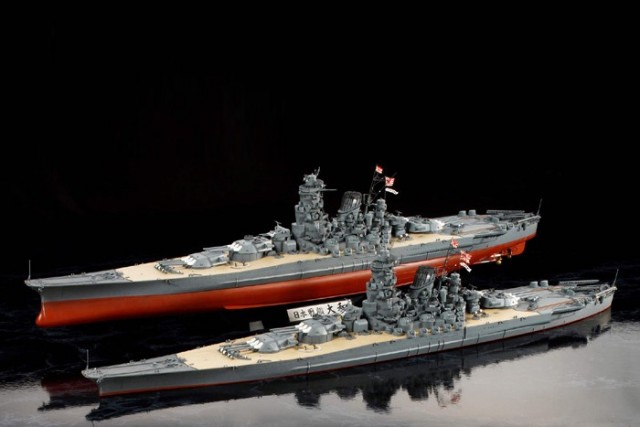 amiya 1/350 Premium Japanese Battleship Yamato