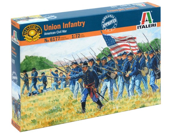 Italeri 1/72 Union Infantry American Civil War 6177