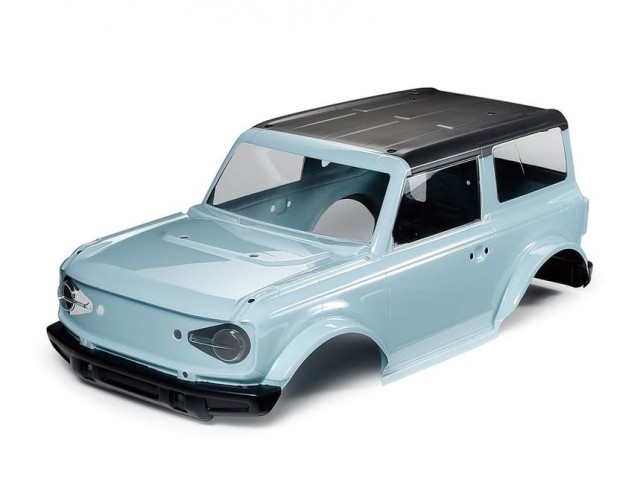 Tamiya 1/10 RC Ford Bronco Blue-Gray Painted Body (CC-02) / No ESC