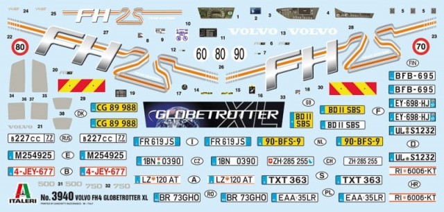 Italeri 1/24 Volvo FH4 Globetrotter XL