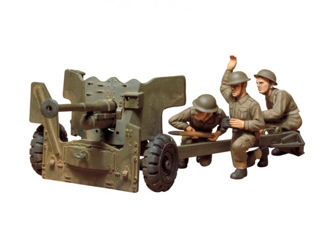 Tamiya 1/35 British 6 Pounder Anti-Tank Gun