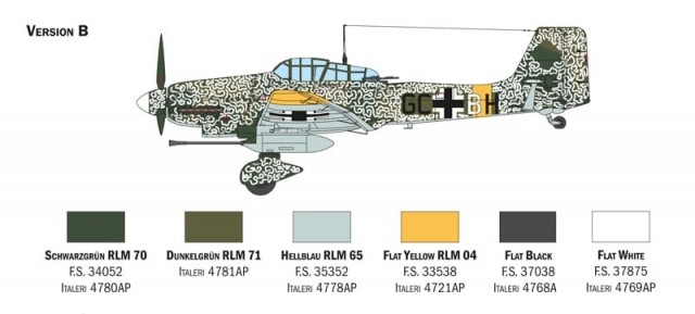 Italeri 1/48 Ju 87 G-1 Stuka Kanonenvogel