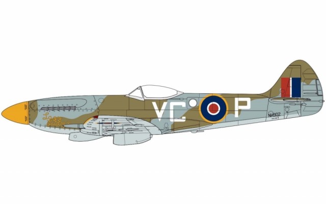 Airfix 1/48 Supermarine Spitfire FR Mk.XIV
