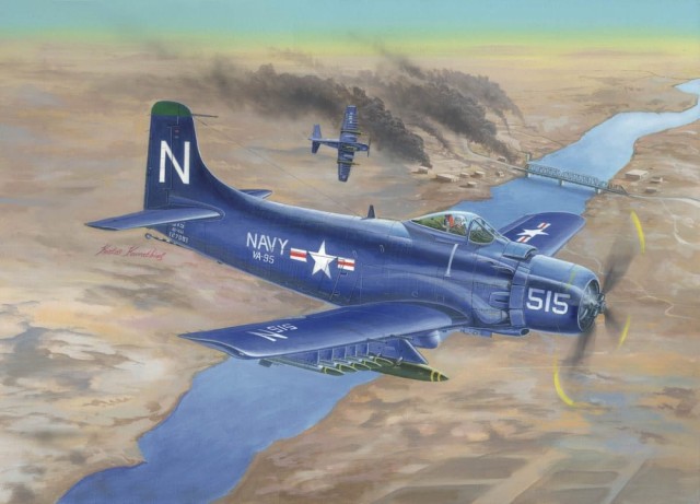 Trumpeter 1/32 A-1D AD-4 Skyraider