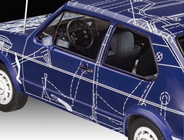 Revell Startsett 1/24 VW Golf GTI "Builders Choice"