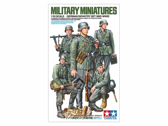 Tamiya 1/35 German Infantry Mid-WWII
