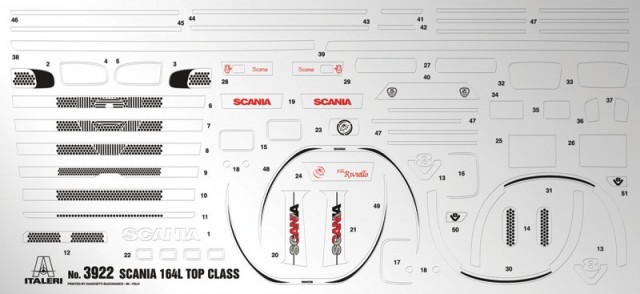 Italeri 1/24 Scania 164L Topclass