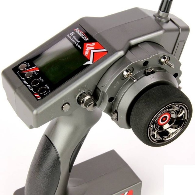 RC6GS Version 2 6-Kanals Rattradio 2.4Ghz med 2stk. Mottakere (1stk. med Gyro)
