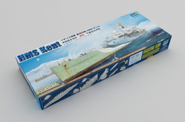 Trumpeter 1/350 HMS Kent