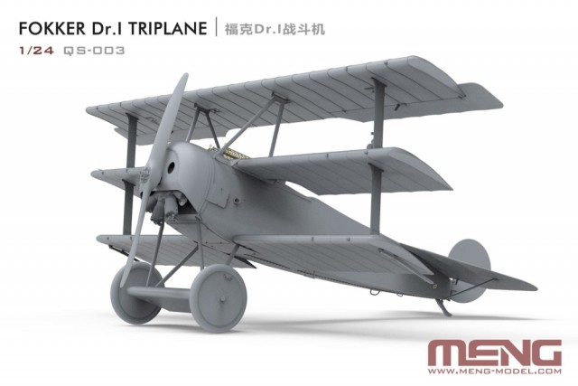 Meng 1/24 Fokker Dr.I Triplane