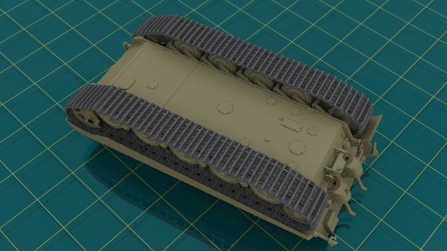 ICM 1/35 Pz.Kpfw.VI Ausf.B Konigstiger with Henschel Turret (Late Production)