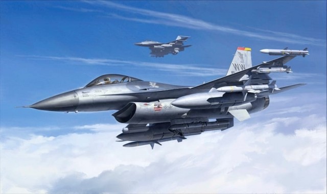 Tamiya 1/48 Lockheed Martin F-16CJ Block 50 Fighting Falcon