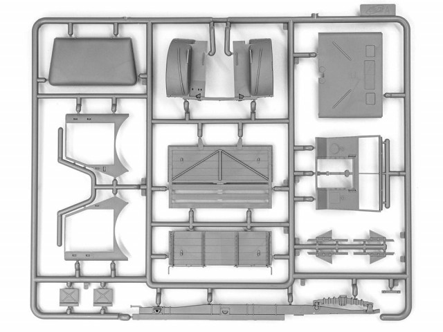 ICM 1/35 Soviet MLRS BM-13-16 on W.O.T. 8 Chassis