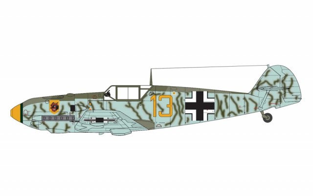 Airfix 1/72 Messerschmitt Bf109E-4