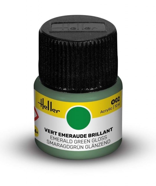 Heller Akryl No 2 Emerald Green - Gloss