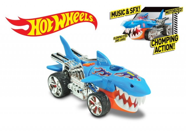 Hot Wheels Extreme Action Sharkcruiser m/Lyd og Lys