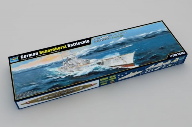 Trumpeter 1/200 German Scharnhorst Battleship