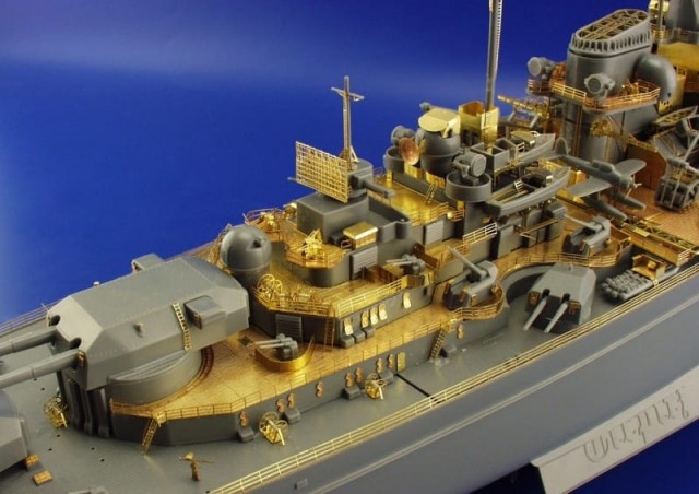 Eduard 1/350 Detaljesett Tirpitz (for Tamiya kit)