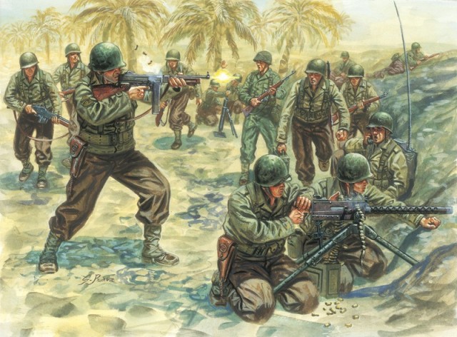Italeri Infanterisett 1/72 U.S Infantry 6120
