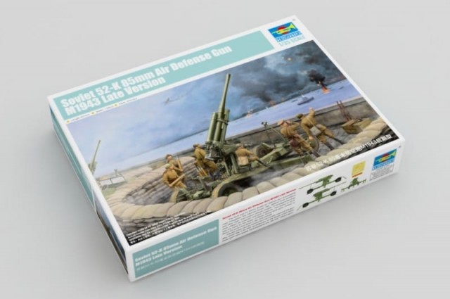 Trumpeter 1/35 Soviet 52-K 85mm Air Defense Gun M1943 Late Version