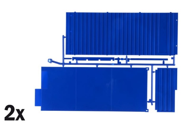 Italeri 1/24 40 Container Trailer