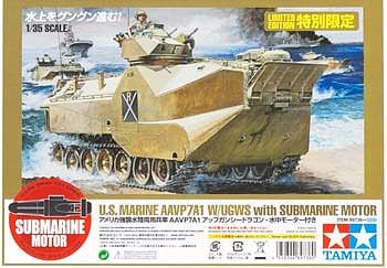 Tamiya 1/35 US AAVP7A1 med undervannsmotor