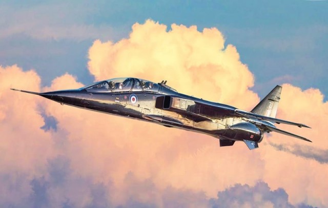 Italeri 1/72 Sepecat Jaguar T.2 R.A.F Trainer