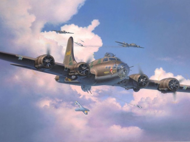 Revell 1/48 B-17F Memphis Belle