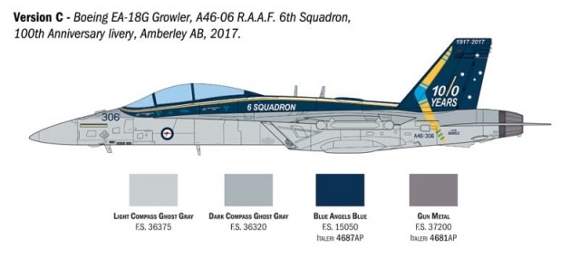 Italeri 1/48 EA-18G Growler