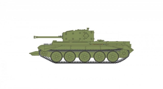 Airfix byggesett 1/76 Cromwell IV Tank A02338