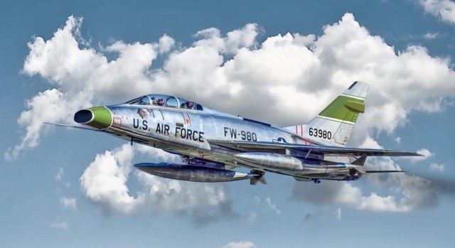 Italeri 1/72 F-100F Super Sabre